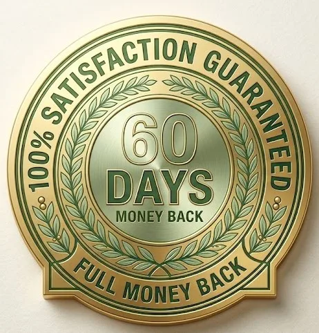NerveVitali money back guarantee badge